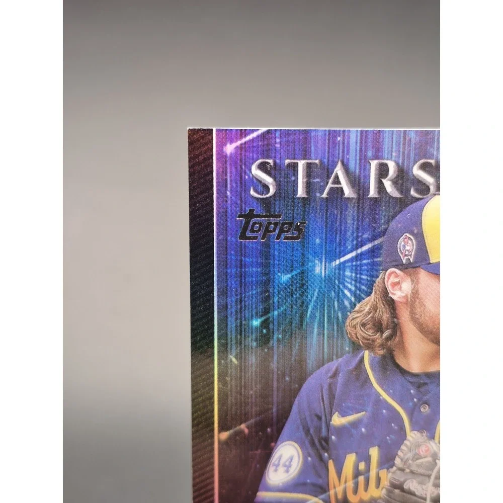 2022 Topps Cornin Burnes  #SMLB-59 Stars of MLB Black Rainbow Foil /25 Brewers